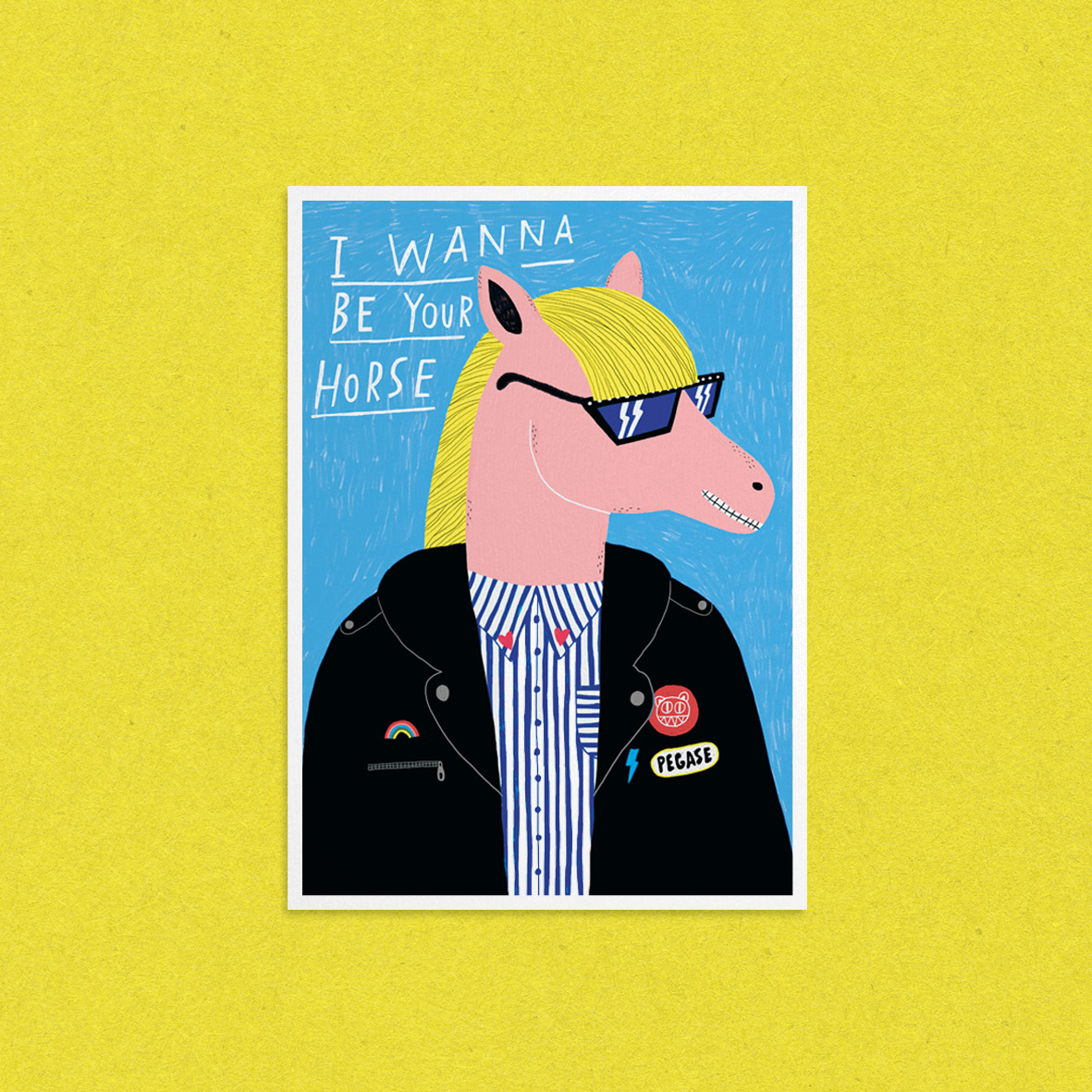 CARTE - ILLUSTRATION - ROCK - MUSIC - NANTES